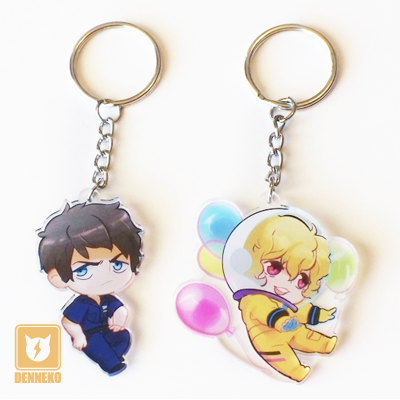 オリジナルアクリルキーホルダー制作製造