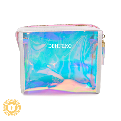 オリジナルオーロラ素材ポーチ制作