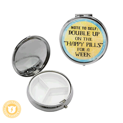 オリジナルミラー付きピルケース制作