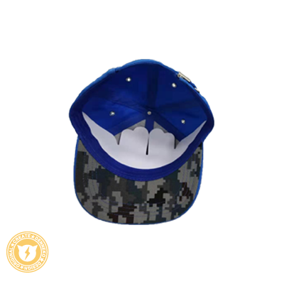 キャップバイザー部分へプリント