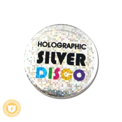 フォログラム缶バッジ