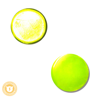 リフレクター缶バッジ