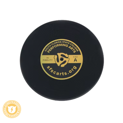 レコード型コースターABS制作