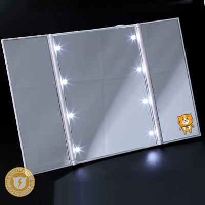 オリジナル3面鏡ライト付き製品制作