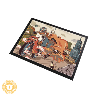 オリジナルウエルカムマット制作