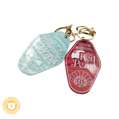 オリジナルモーテルキーホルダー製品