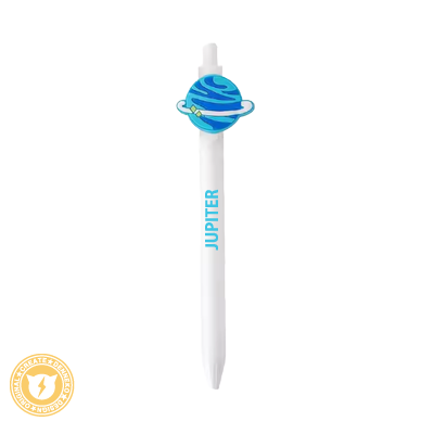 ラバー付きペン(シルク印刷)