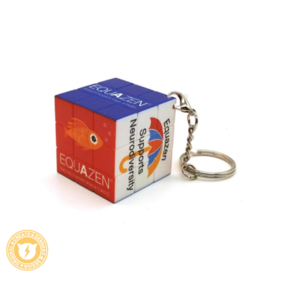 オリジナルキューブパズル4キーホルダー制作