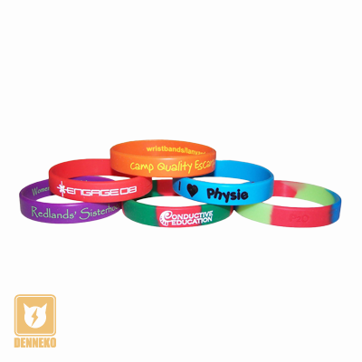 オリジナルシリコンリストバンド製品