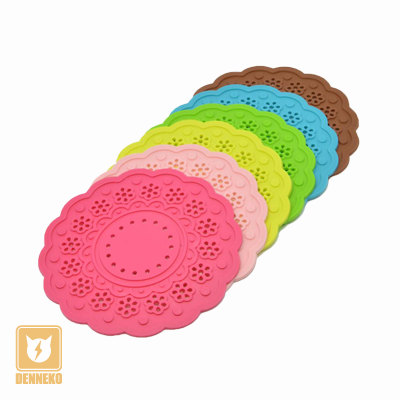 オリジナルシリコンコースター製品