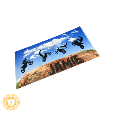 オリジナルビーチタオル製品